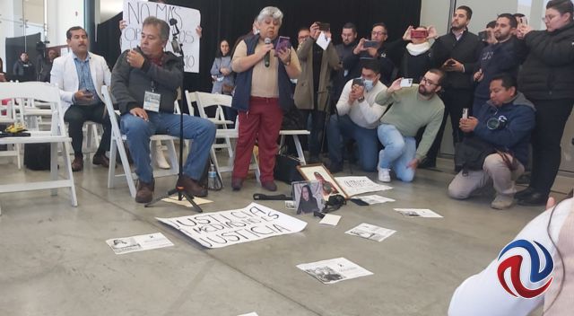 Protestan periodistas por falta de avance en investigación de asesinato de Margarito y Lourdes